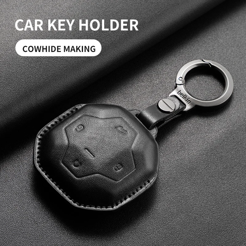 

Кожаный автомобильный чехол для смарт-ключа для Chery JETOUR DASNG iDM Jetour T2 Traveler 2023 2024 Dashing X-1 Plus DTC 2022 2024