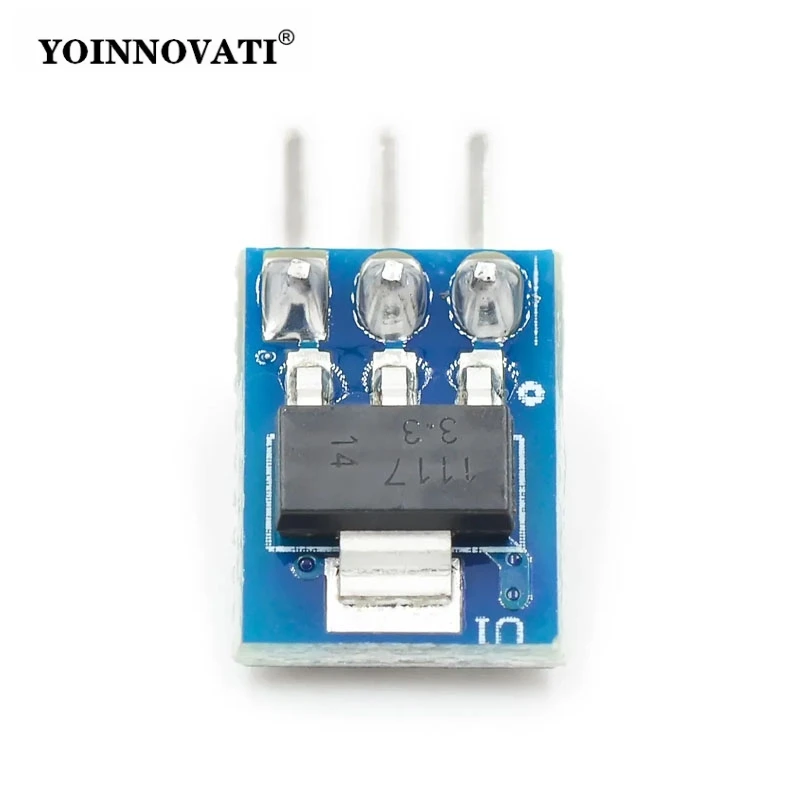 5pcs AMS1117-3.3V/5V Power Module DC-DC Buck Conversion Module DC4.5V-7V/DC6V-12V to 3.3V/5V 800mA Step-down Board Regulator