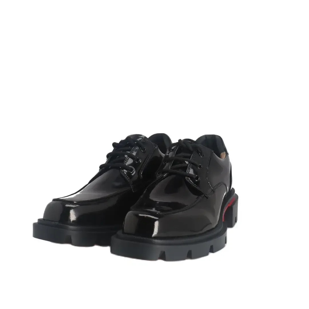 

Oxfords Cow Suede Lace-Up Men Shoes Business Dress Wedding Shoes Genuine Leather Men Casual Spring Moccasin Glitter Male Shoes