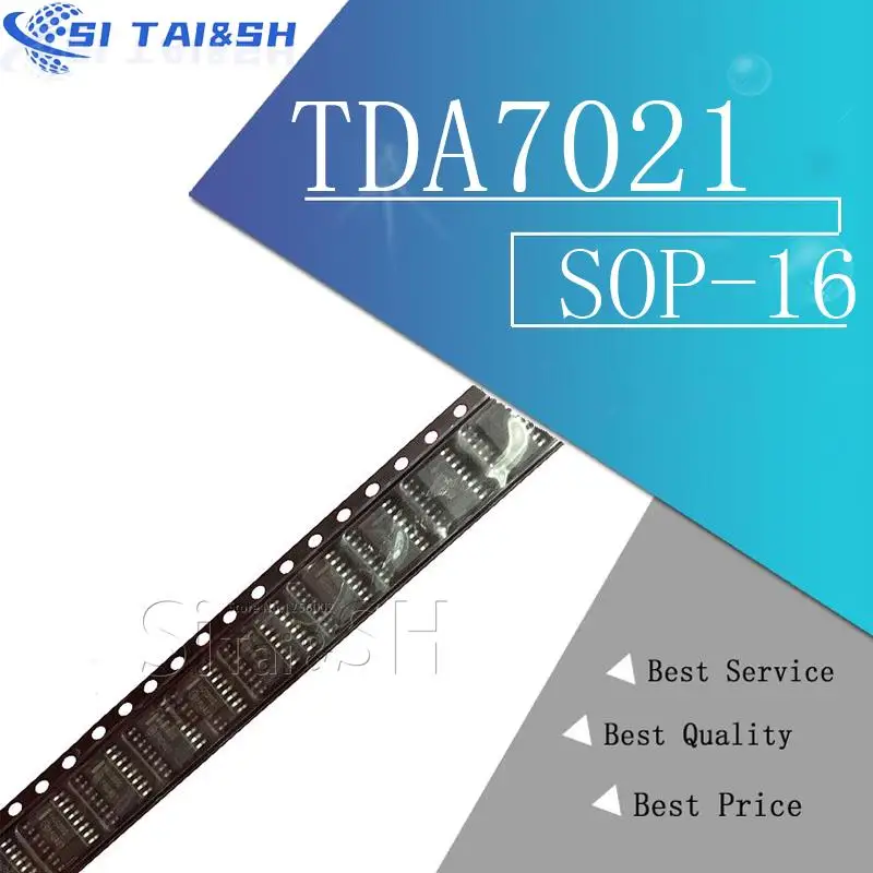 5Pcs TDA7021T SOP-16 TDA7021 SOP16 7021T SOP TDA7021T TDA7088T TDA7088 TDA3629T TDA3629