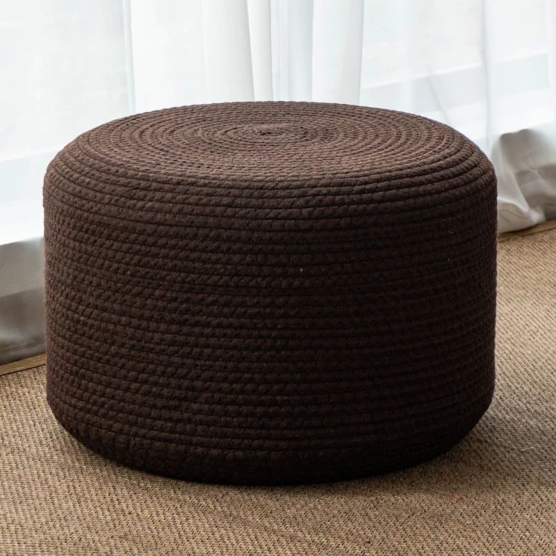 ···Futon Cushion Household Floor Pu Living Room Tatami Stool Floor Mat Desk Chair Footrest Seat Puffs