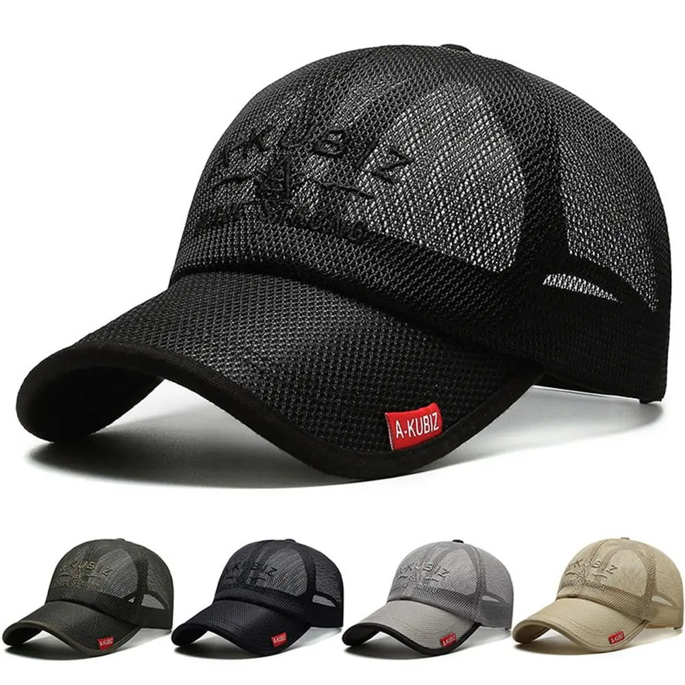 Women Men Fashion Mesh Baseball Cap Summer Caps Full Mesh Breathable Hat Quick Dry Cooling Hat For Hiking Golf Hats Cap