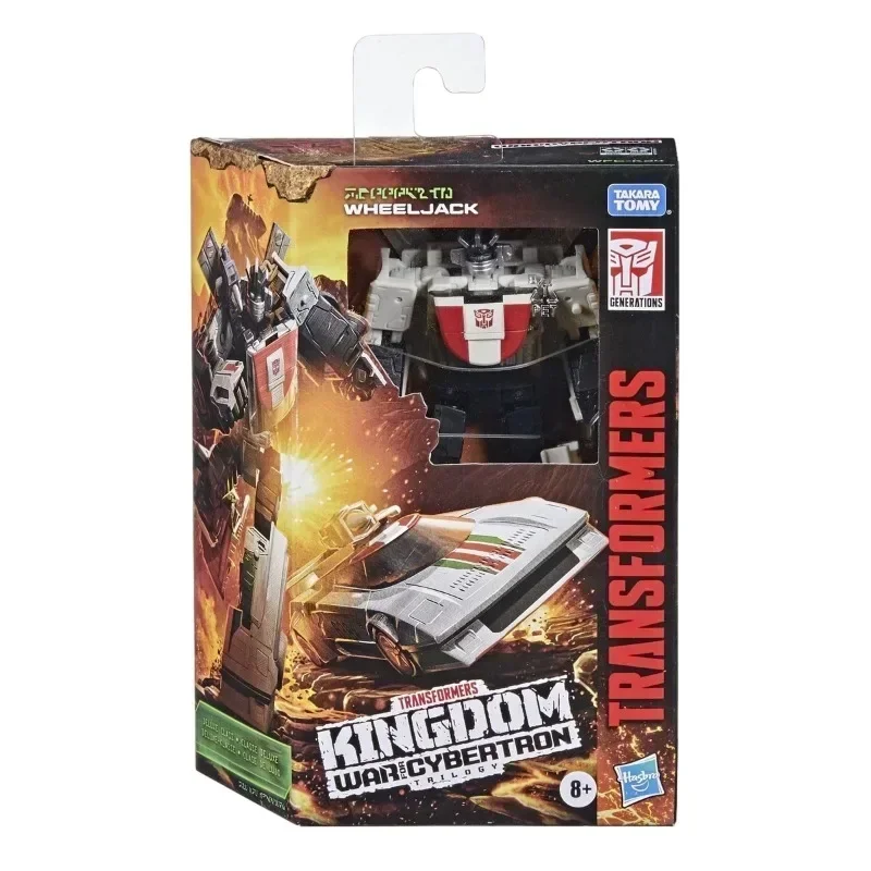 W magazynie Takara Tomy Transformers Toys Kingdom Series WFC-K24 Wheeljack Figurka akcji Robot Kolekcja zabawek Hobby