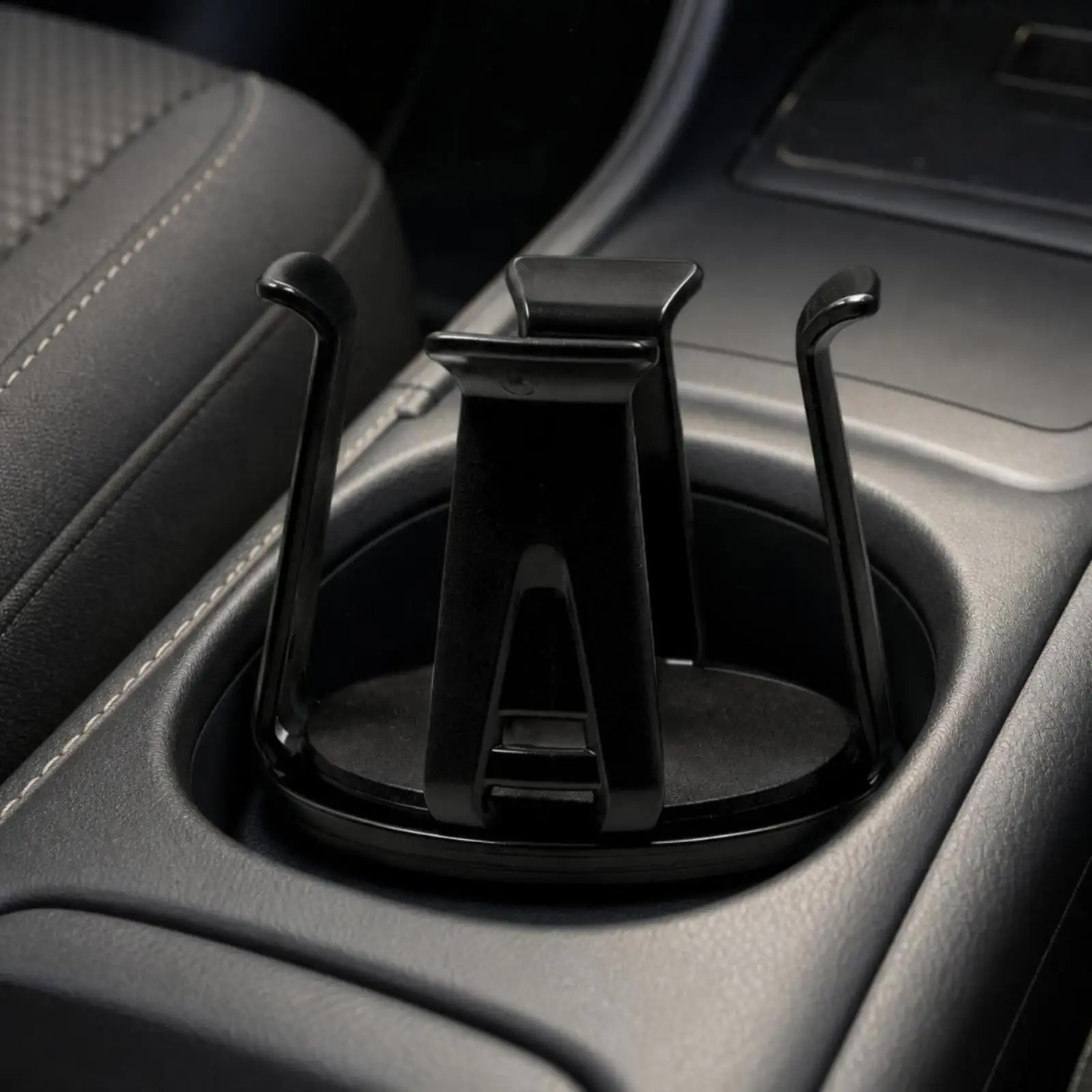 Car Cup Holder Limiter Anti-Bump Cup Holder Limiter with Flexible Arms