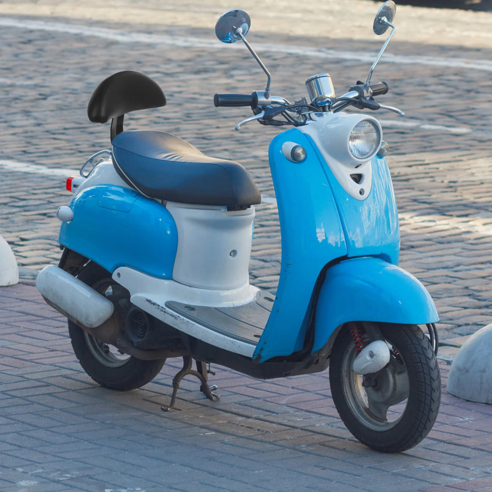 

Electric Backrest E-Bike Seat Cushion Thick Sponge Waist Support Durable Comfortable Universal Fit For Bike Motorcycle