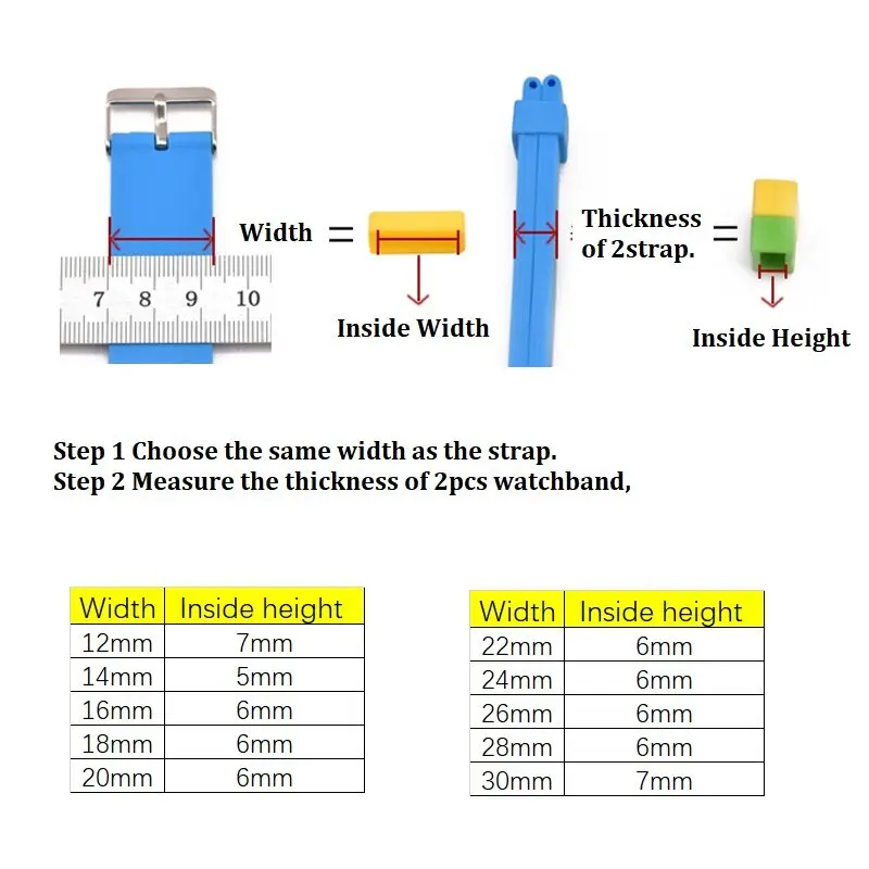 Новинка, 5 шт., 10 шт., черный ремешок для часов 18, 20, 22, 24 мм, силиконовый ремешок для часов, ремешок для часов, аксессуары для часов, держатель для шкафчика