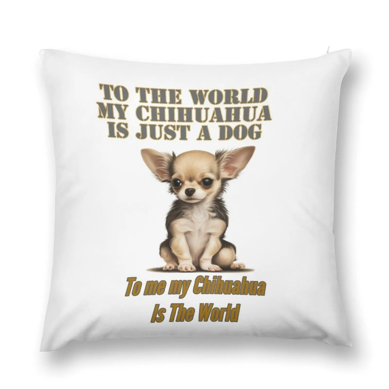 Chihuahua Throw Pillow luxury decor Pillow Case Christmas pillow