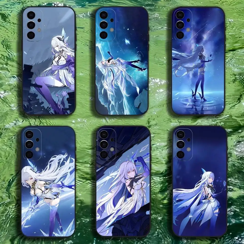 

Skirk Genshin Impact Phone Case For Samsung S25,S24,S21,S22,S23,S30,Ultra,S20,Plus,Fe,Lite,Note,10,9,5G Black Cover