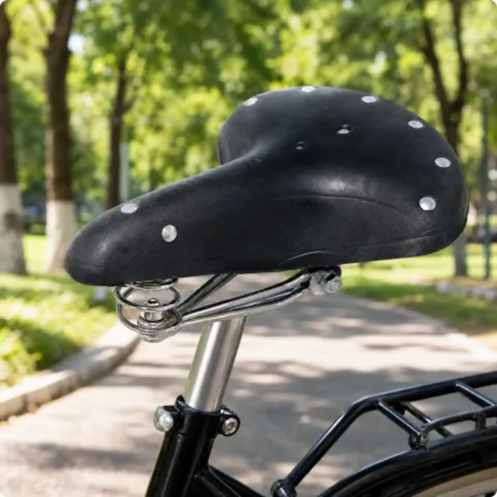 Traditional Cycle Saddle Waterproof Contoured Cycle Saddle Comfortable