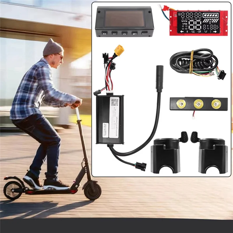 

A06F-One Set Комплект контроллера 36 В Контроллер LENZOD Ручки для большого пальца для 8-дюймового Kugoo S1/S2/S3 для электрического скутера E-TWOW