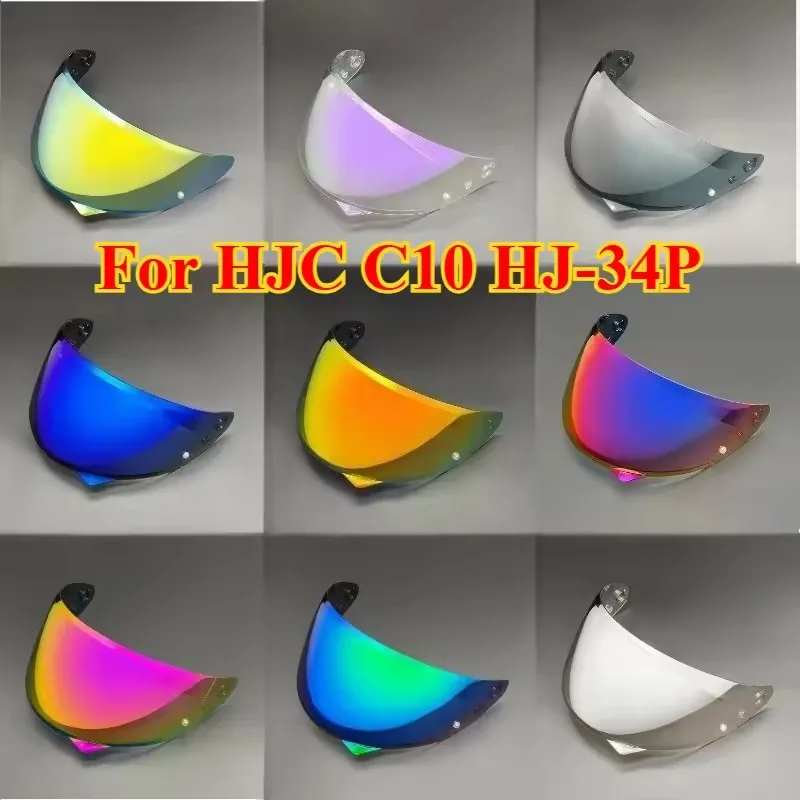 

C10 Helmet Visor Suitable for HJC HJ34P Helmet Visor Windshield Shield Glasses Visor Helmet Accessories