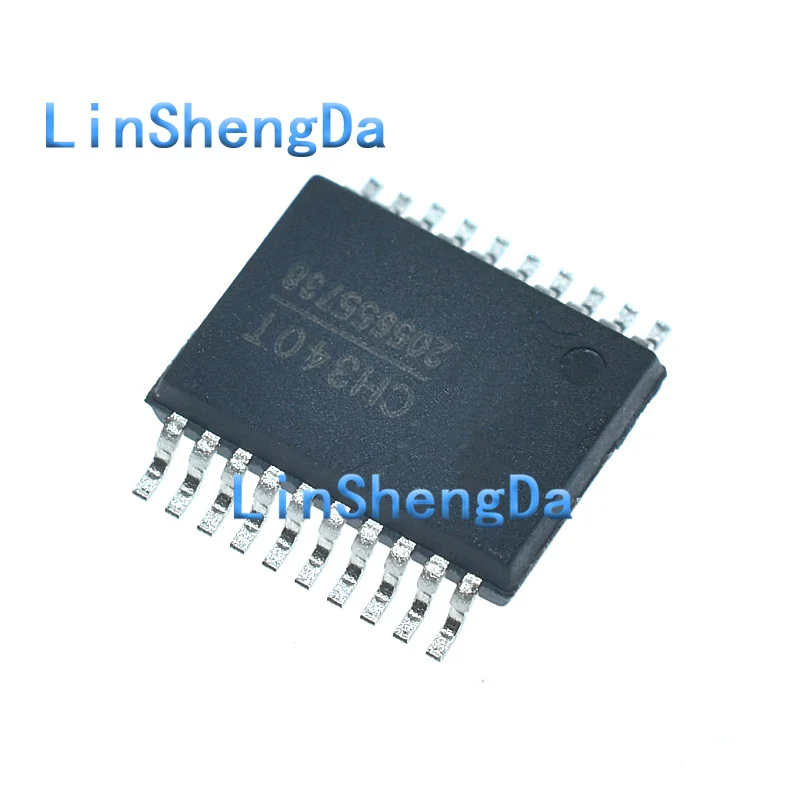 CH340T CH340 new original USB serial port chip IC chip SSOP-20 chip