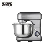 Electric Mixer, 10L Large Capacity Stainless Steel Bowl, 8-speed + P Shift Switch, with Ball Hook, Stirring Hook, Egg Beater