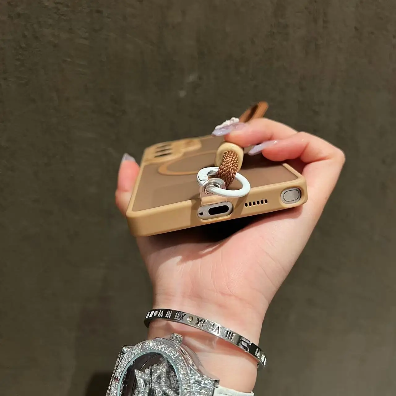 Luxury Matte Magnetic Magsafe wireless charging Cover For Samsung Galaxy S25 S24 S23 Ultra Plus With Lanyard Lens Protect Case - náhled 4