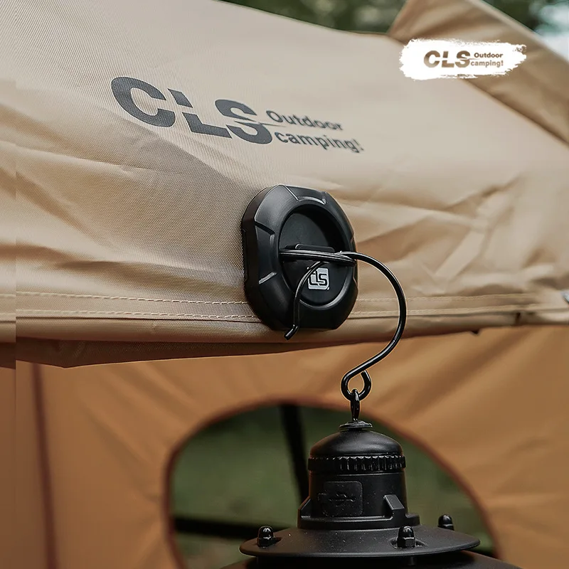 

CLS Outdoor Tent Magnetic Hook Canopy Suction Cup Hanging Buckle Camping Tent Rope Holder Cycling Emergency Light Hanging