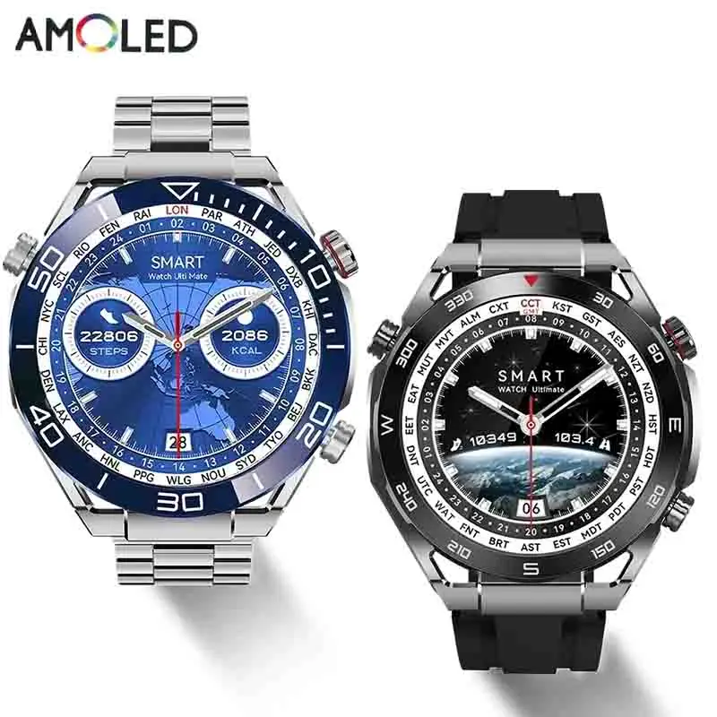 2024 High definition Bluetooth call men's smartwatch 400mAh large battery 1.52-inch fitness waterproof high-end men's smartwatch