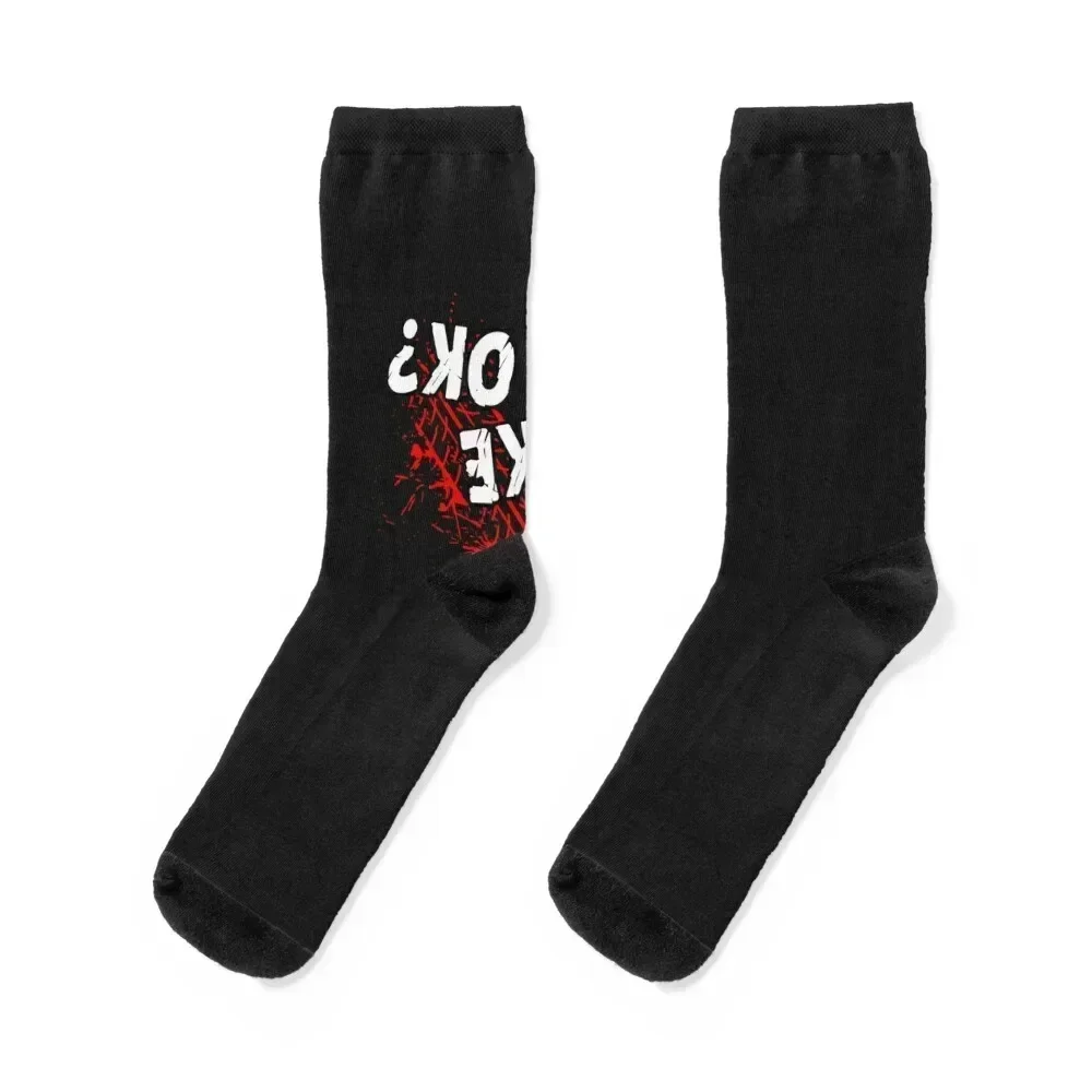 

Is My Bike Okay Cycling Stunt Downhill Bicycle Ride Socks halloween funny sock floor Male Socks Women's