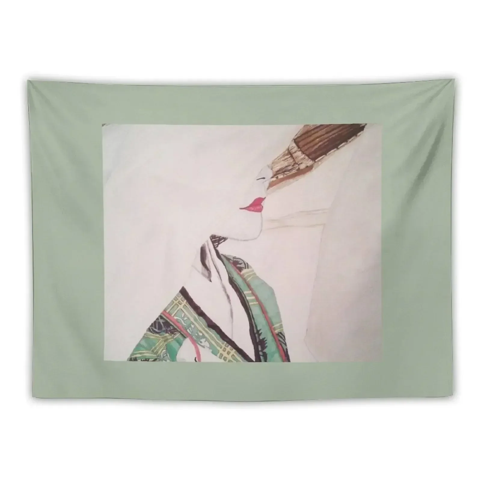

Geisha Tapestry Wall Mural Room Decorator Tapestry