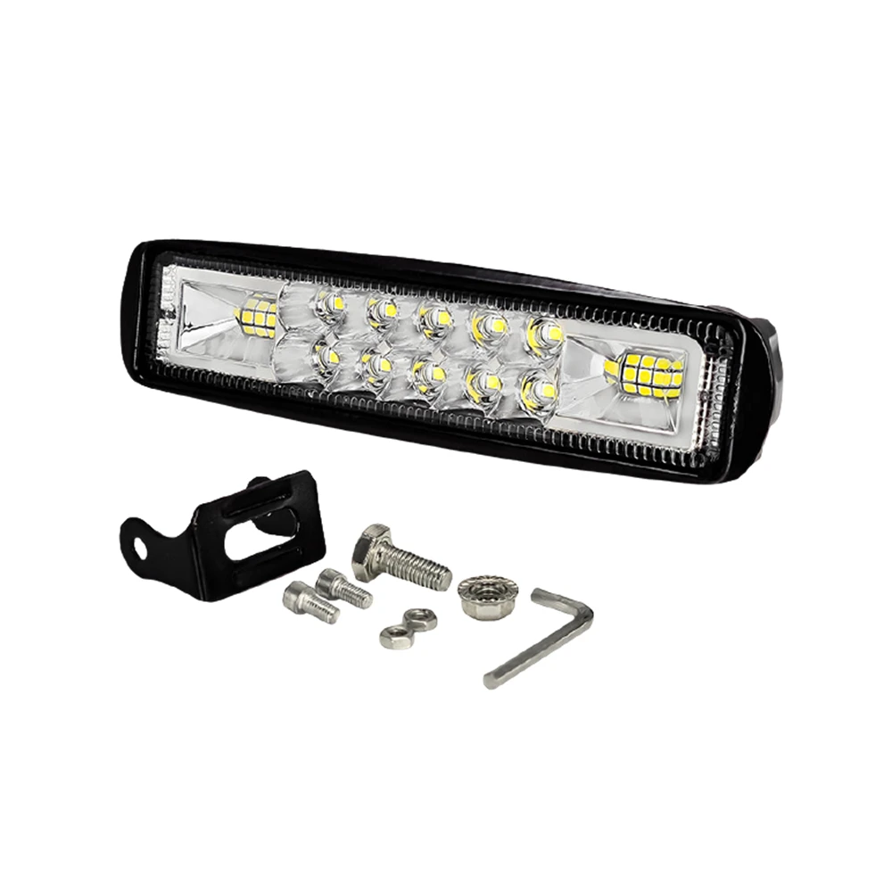 1Pc 12V - 60V luci aggiuntive per moto abbaglianti anabbaglianti Ebike faro anteriore per moto luce a LED 4x4 accessori fuoristrada parti