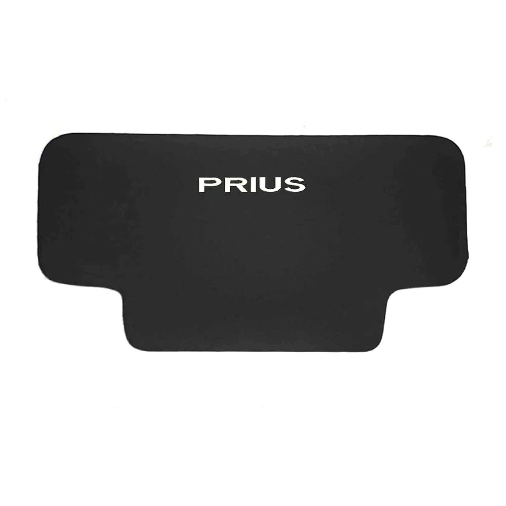 Matte Black Leather Material For Toyota Prius Car Seat Back Protection Mat Car Accessories Anti-Kick Interior Decorate