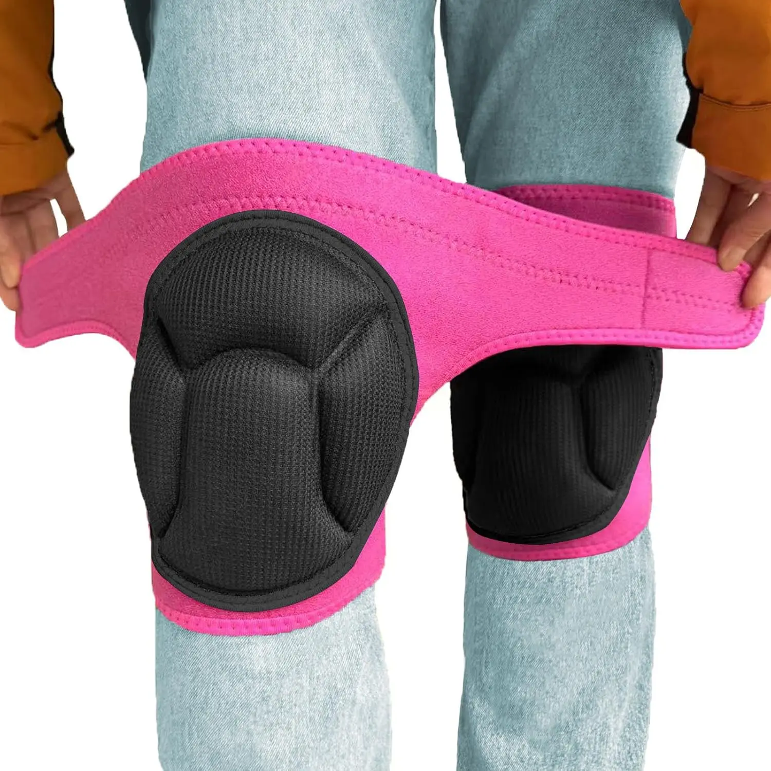 

Soft Garden Knee Pads for Women, Comfortable Cushions for Flooring and Weeding Work in Pink