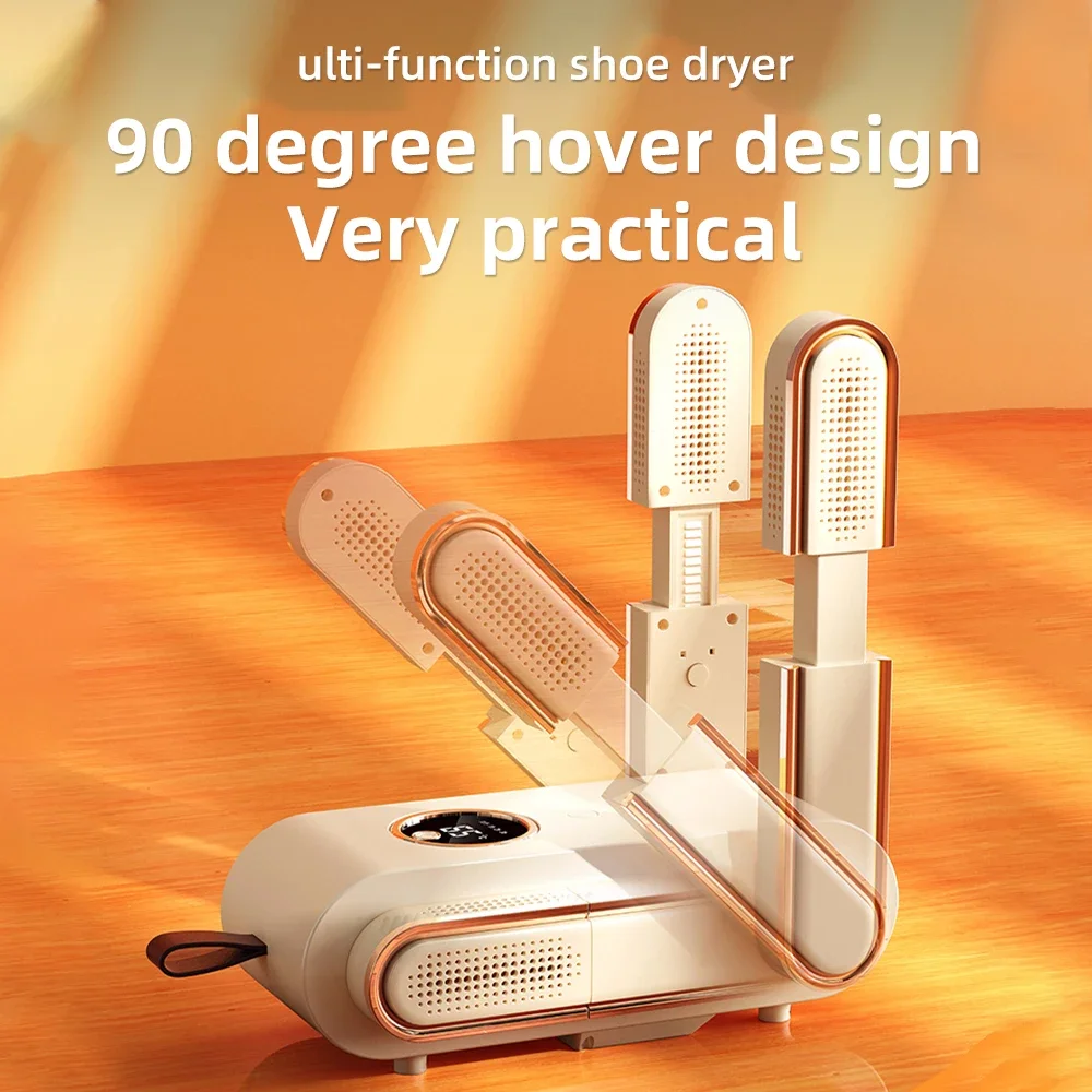 Electric Thermostatic Shoe Dryer Dehumidifier Coldproof Shoe Dryer Quick Drying Boots Deodorizer Multifunctional Shoe Dryer