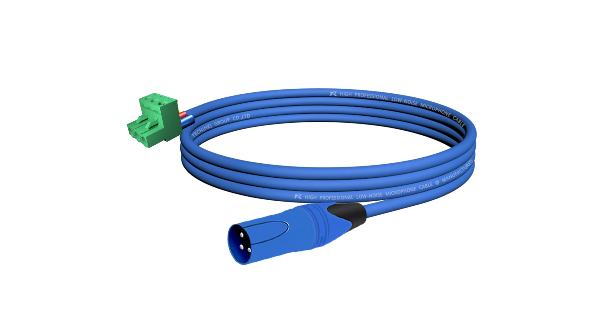 XLR zu Phoenix Kabel, XLR 3P Buchse/Stecker zu PHX3M NBKF/2EDG-5.08 3-poliger PCB Schraubklemmenadapter Anschlusskabel für Lautsprecher – Detail 4