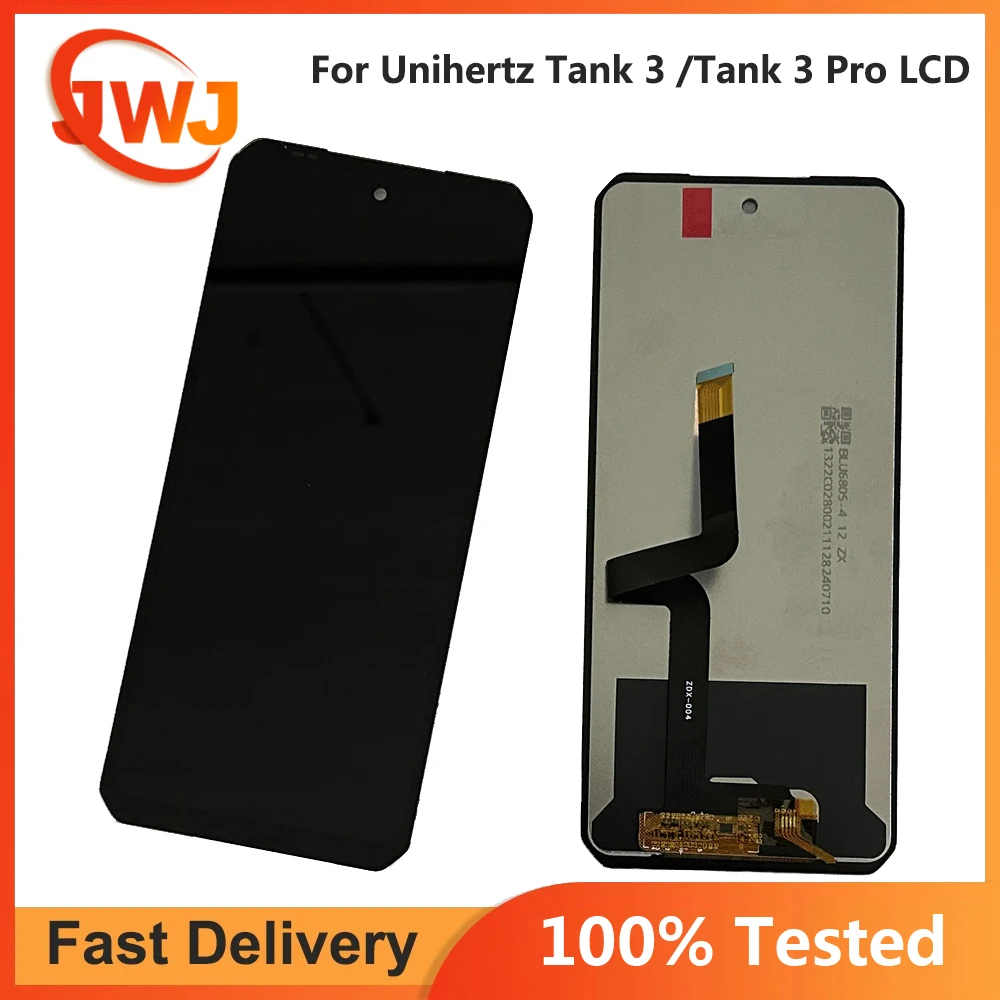 

For Unihertz Tank 3 Tank 3 Pro LCD Display Touch Screen Assembly Replacement For Unihertz 8849 Tank 3 Tank 3 Pro Display LCD