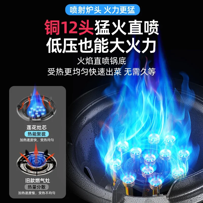 Chigo New Single Burner Gas Stove with Flameout Protection for LPG Natural Gas Commercial Use CEC