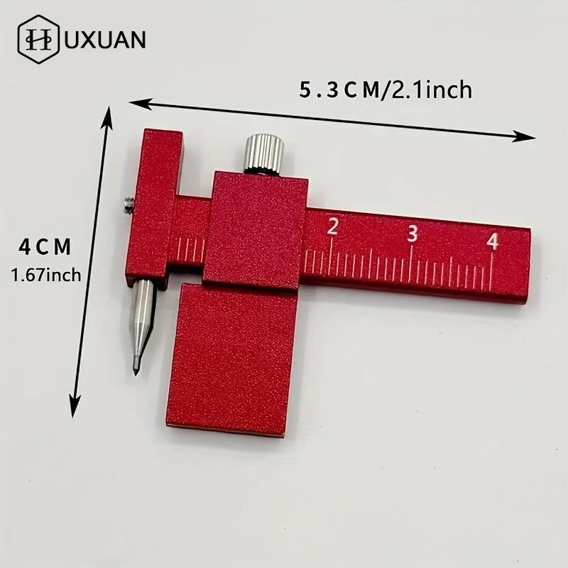 【New】Model Equidistant Scribing Ruler Parallel Scribers Create Contour Positioning Scale Auxiliary Ruler Tools