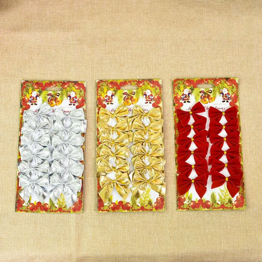 

Christmas Tree Ornaments 2m Christmas Tree Bowknot White Border Green Cane Tinsel Bar Tops Ribbon Top Strip Christmas