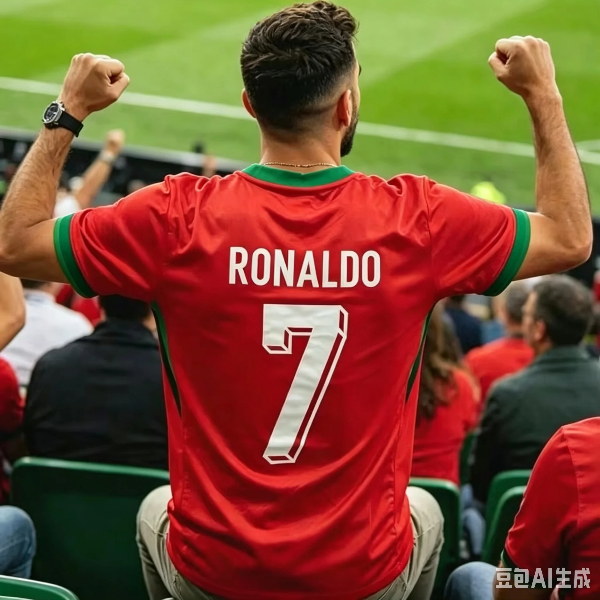 2026 Portugal 7 Football T-shirt Red Green Short Sleeve Classic Soccer Jersey Graphic Printed Fan Merch Training Tops
