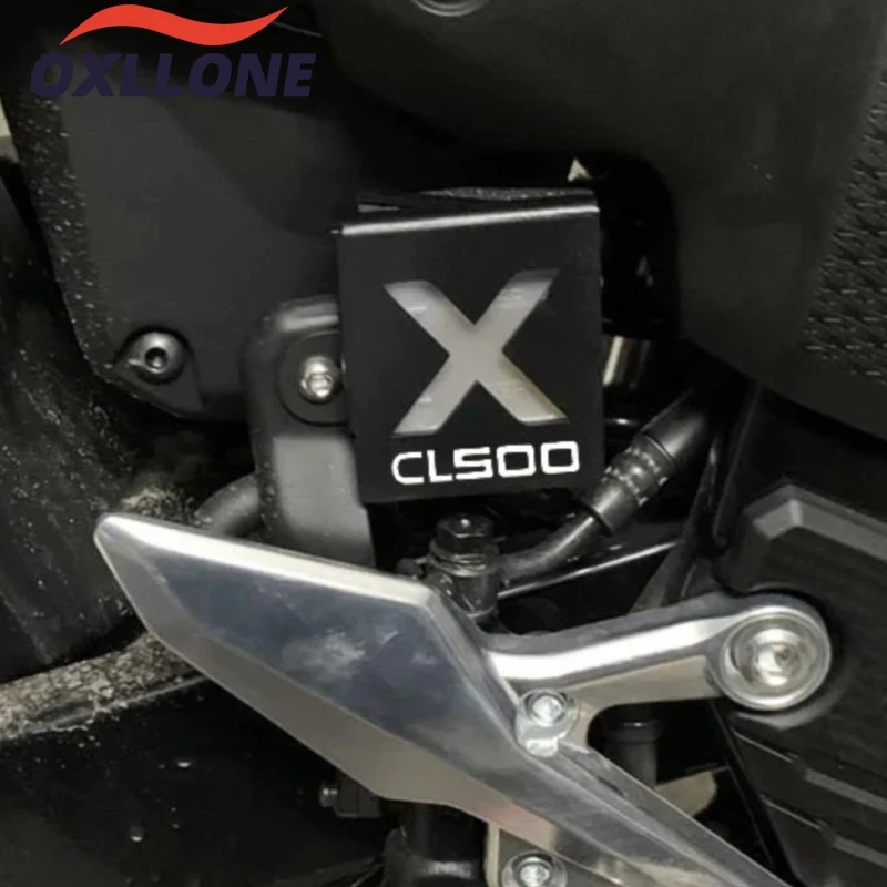 Rear Brake Bump Fluid Reservoir Oil Cup Cover Protective Guard For Honda CL500 CL 500 2022 2023 2024 2025 Motorcycle Accessories