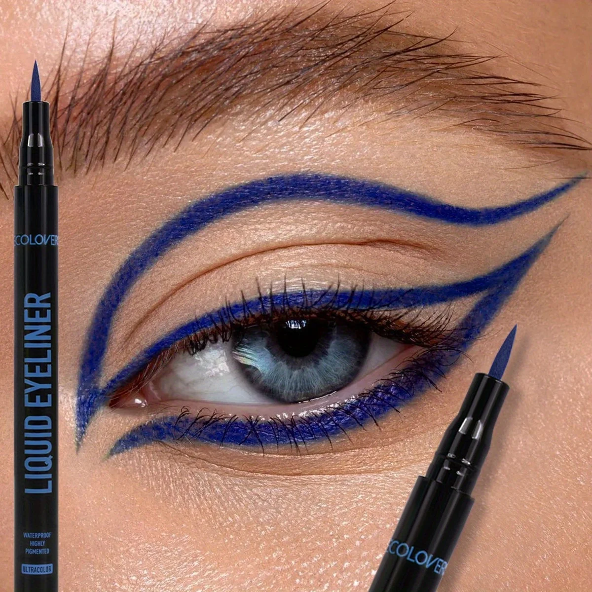 Waterproof Non-Smudge Liquid Eyeliner Pen Colorful Matte Smooth Quick Dry Easy To Wear Eyeliner Non Smudging Beauty Makeup