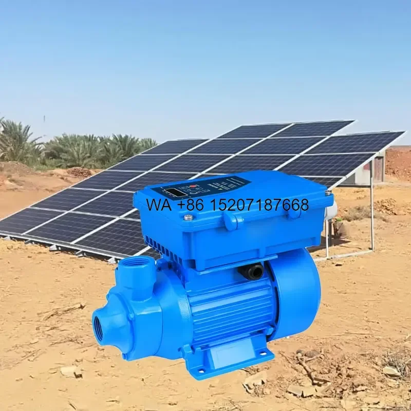 Wmwmnu Solar Powered Portable 24V DC Water Pump for Irrigation Submersible Solar Bore Pump