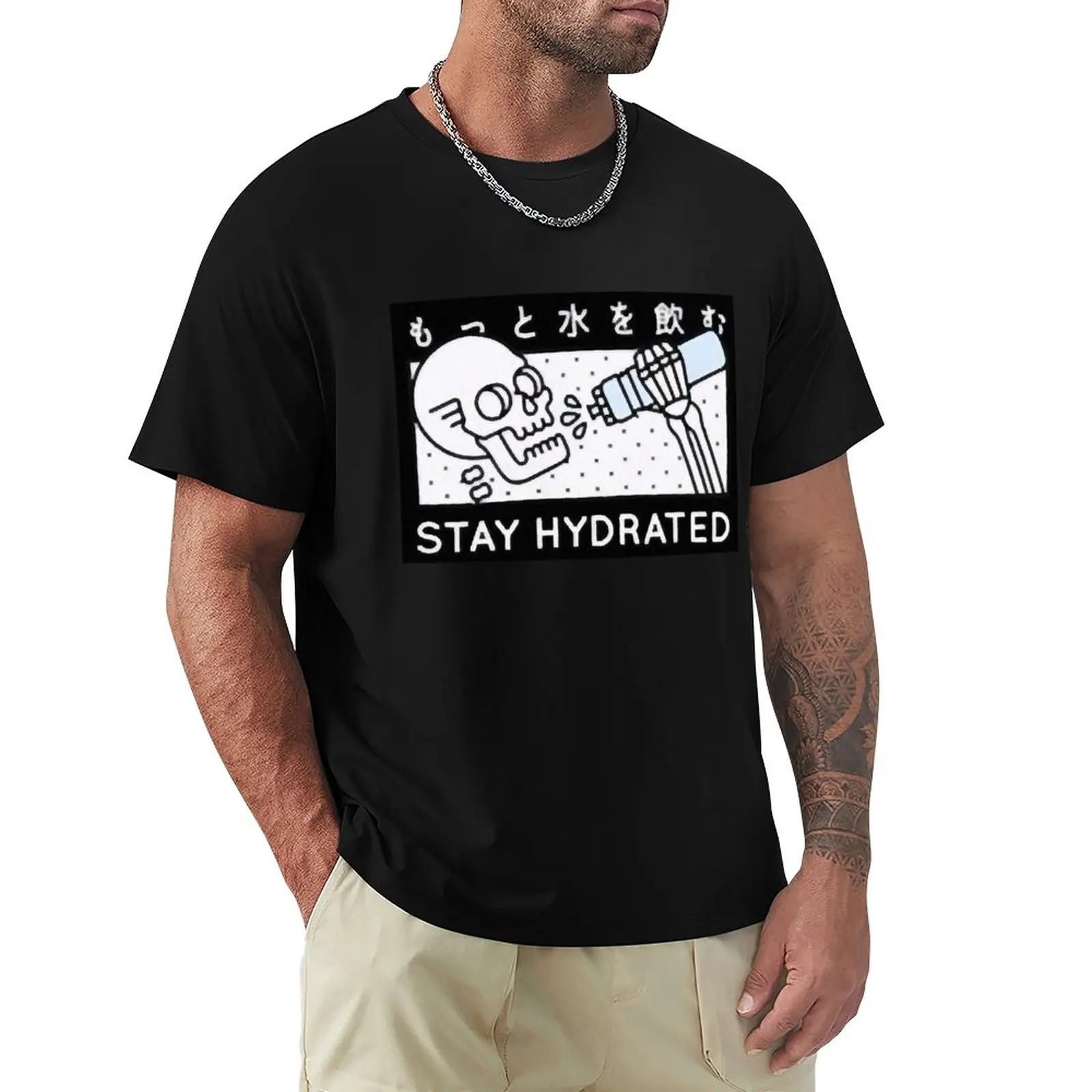 

Hyd Stay Hydrated Classic T-Shirt customs design your own vintage clothes mens funny t shirts