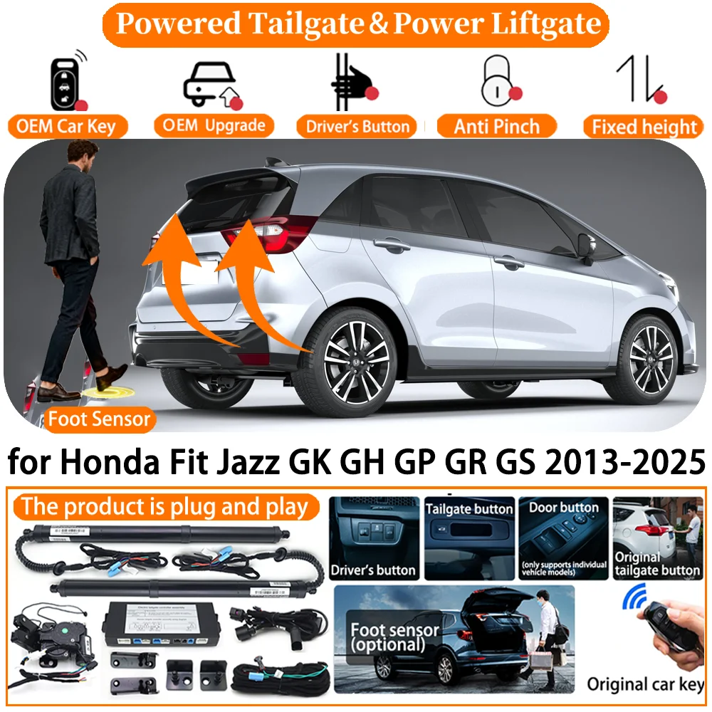

Car OEM Smart Powered Tailgate system for Honda Fit Jazz GK GH GP GR GS 2013-2025 Automatic Electric Power Tailgate Strut kit