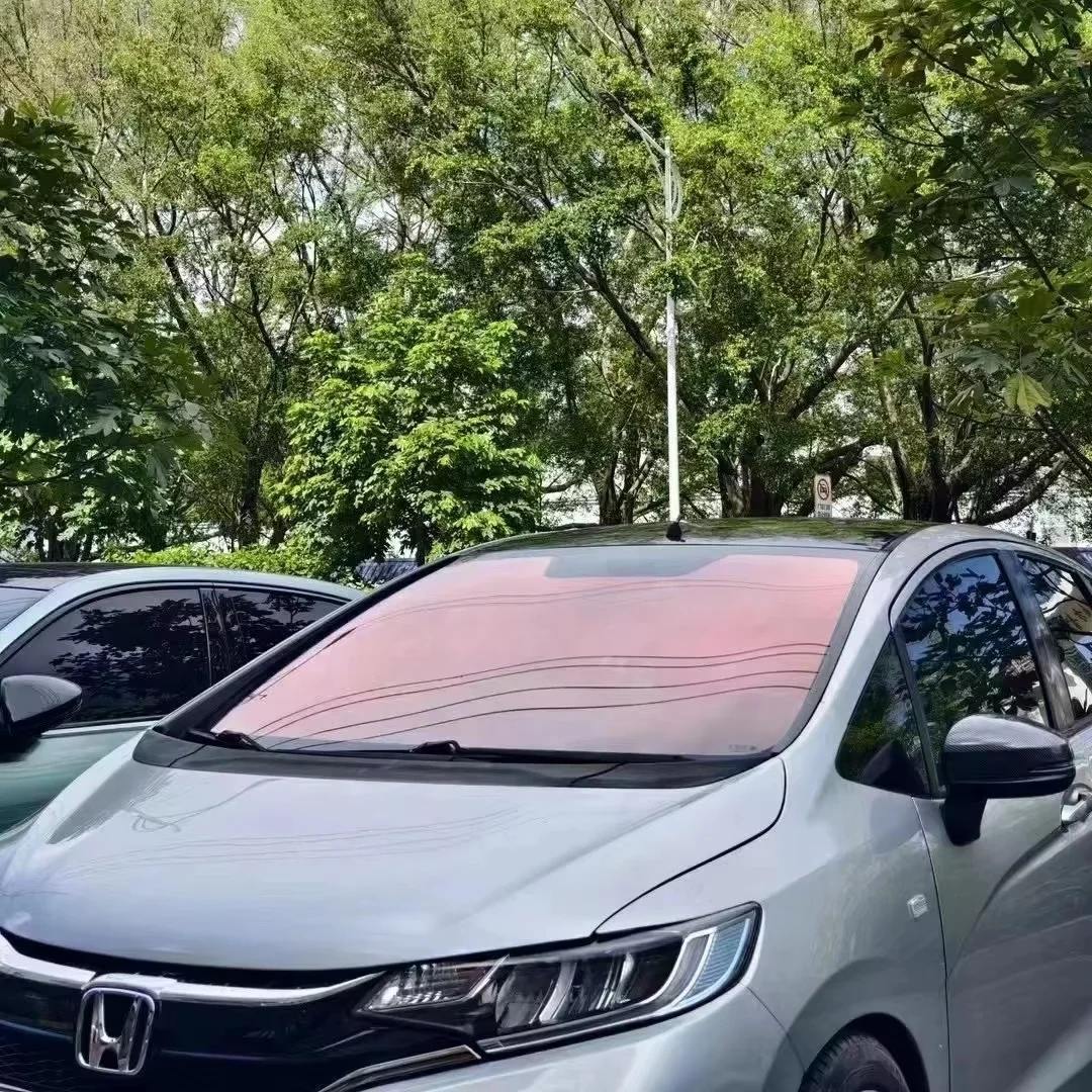 Rose Ghost 1.52*30M Chameleon Auto Glass Window Film Solar Automotive Chameleon Tint Car Window Windshield Film