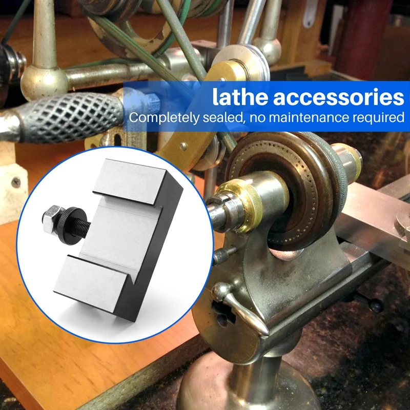 

Lathe connecting rod bracket 4PCS Lathe Facing Holder for Quick Change CNC Turning Tool 250-101