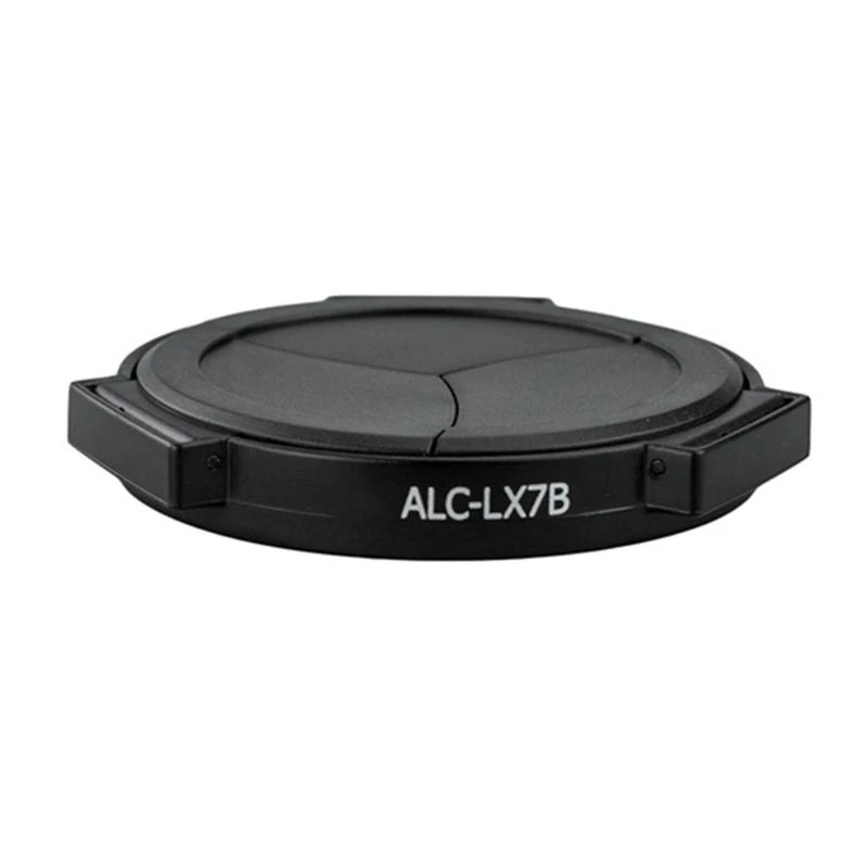 Practical Lens Protector Self-Retaining Automatic Lens Cover for DMC-LX7 D-Lux6 Camera Easy to Use Auto Lens Caps