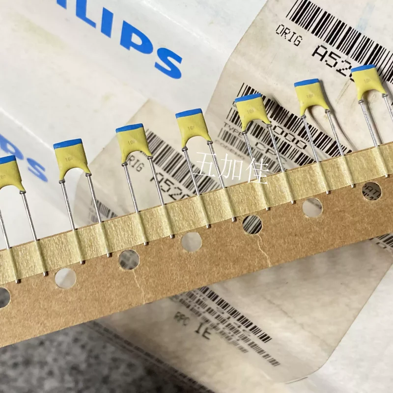10-100pcs Netherlands imported 100V10NF silk screen 10n 103 2% 0.01UF high-frequency silver film ceramic capacitors