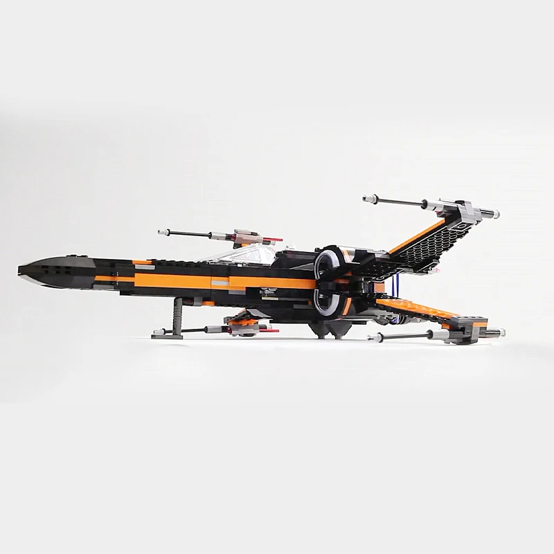 NEW In Stock Poe's X-wing Fighter 75102 Building Block Starship Toys For Birthday Christmas Gift