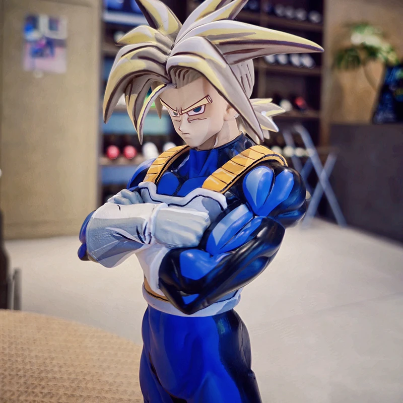 32cm CT Toy Trunks Figures Torankusu Figurine Dragon Ball Anime Figure Comic Version Model Statue Collection Ornament Boy Gift