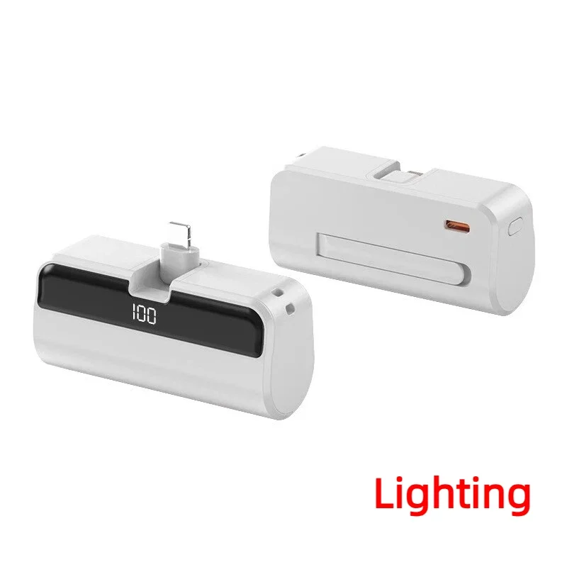 ROMOSS 500000mAh Mini Capsule Power Bank Draagbare grote capaciteit Supersnel opladen Externe batterij voor iPhone Samsung Nieuw