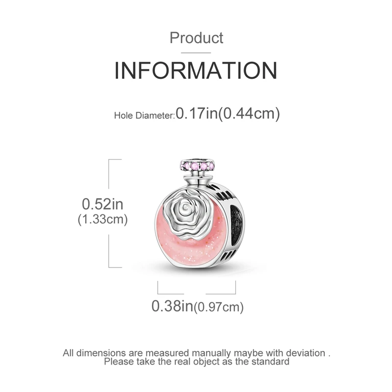 925 Sterling Silber Rosa Serie Charms Fliege Mädchen Kuchen Prinzessin Perlen Anhänger Fit Original Armband DIY Schmuck Geschenk Für Frau – Detail 33