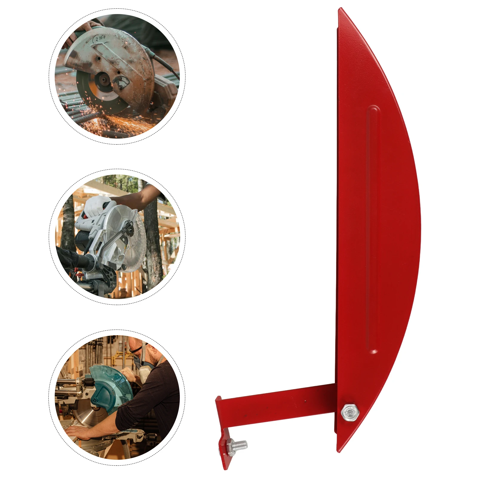 

Table Saw Guard 1Pc Red Alloy Woodworking Blade Protector Dust Cover Safety Shield For Circular Saw Tools Accessories