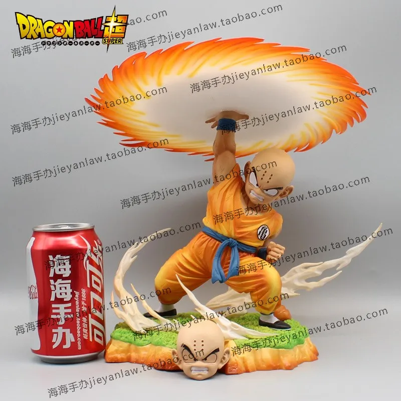 28cm Anime Dragon Ball Figure Kuririn Cs Krillin Action Figure Qi Yuan Chop Figurine Pvc Statu Doll Giftse Collection Model Toys