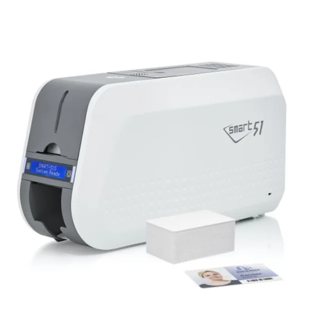 IDP Smart 51 ID Card Printer Single Sided Card Printer Plastic ID Pvc