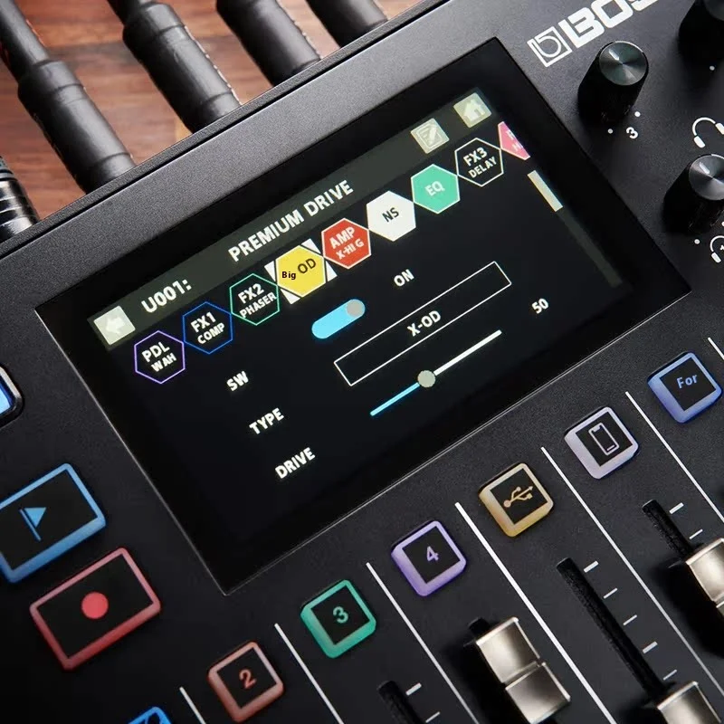 Roland Boss GCS-8 Gigcaster 8 Multifunctional Live Broadcast Mixing Station Computer Mobile Phone Computer Mobile Phone Sound