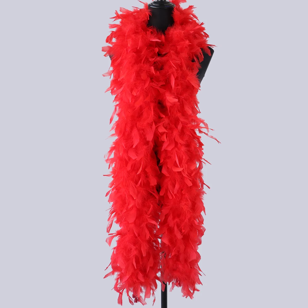 Boa En Plumes De Dinde Moelleux – Noir – 2 Mètres – Accessoire Costume Carnaval, Halloween, Soirée Déguisée – Léger Et Doux